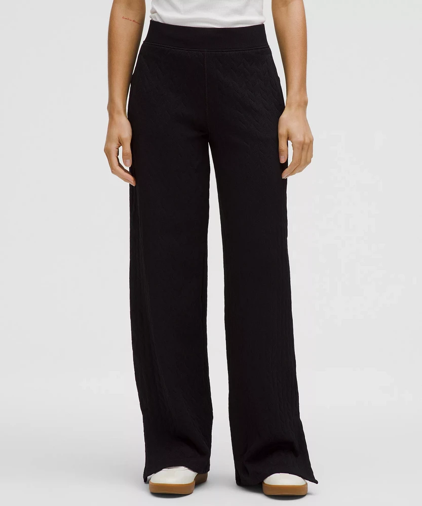 Engineered Warmth Cable-Knit Pant | Women's Pants