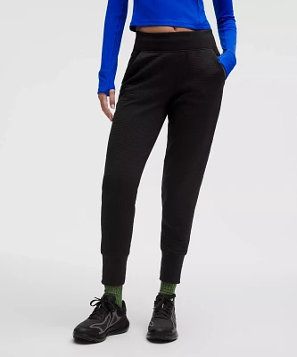 Waffle-Knit Mid-Rise Jogger | Women's Joggers