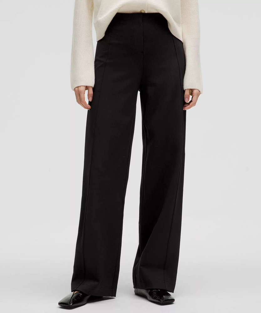 Stretch Knit Straight-Leg Pull-On Pant | Women's Pants