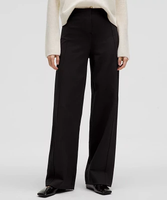 Stretch Knit Straight-Leg Pull-On Pant | Women's Trousers