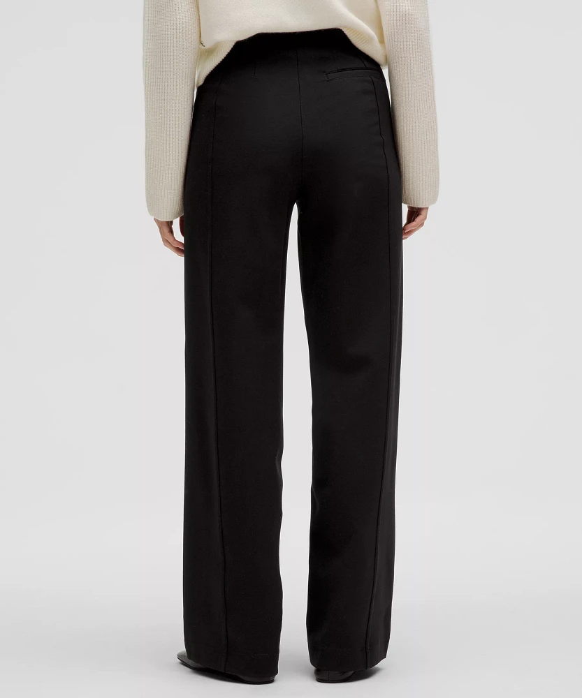 Stretch Knit Straight-Leg Pull-On Pant | Women's Pants