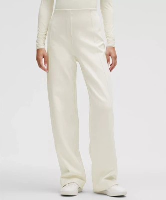 Stretch Knit Straight-Leg Pull-On Pant | Women's Trousers