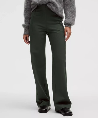 Stretch Knit Straight-Leg Pull-On Pant | Women's Pants