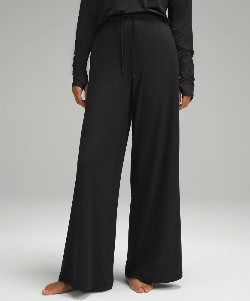 Modal High-Rise Wide-Leg Lounge Pant | Women's Leggings/Tights