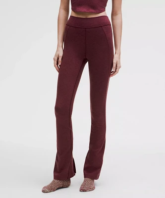 Soft Sueded Split-Hem High-Rise Mini-Flare Pant *Regular | Women's Pants