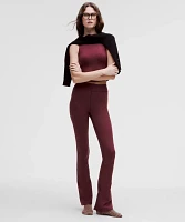 Soft Sueded Split-Hem High-Rise Mini-Flare Pant *Regular | Women's Pants