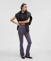 Soft Sueded Split-Hem High-Rise Mini-Flare Pant *Regular | Women's Pants