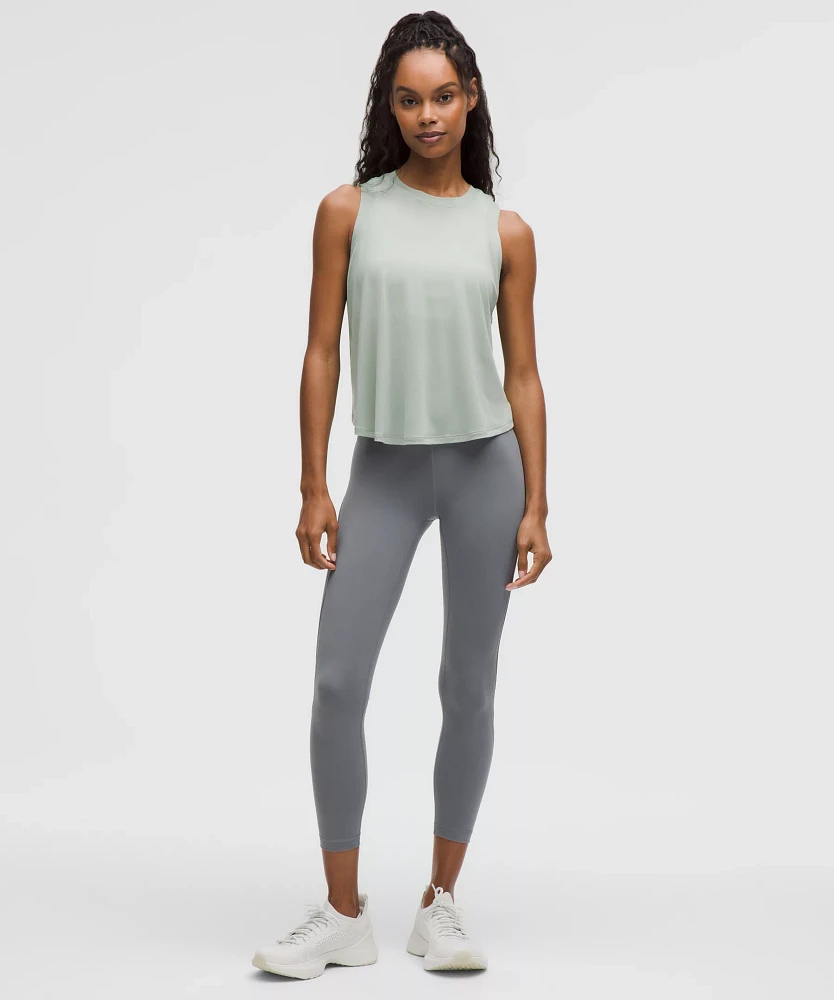 Wunder Train Mesh Panel High-Rise Tight 25" | Women's Leggings/Tights