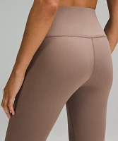 Wunder Train High-Rise Ribbed Tight 28" | Women's Leggings/Tights