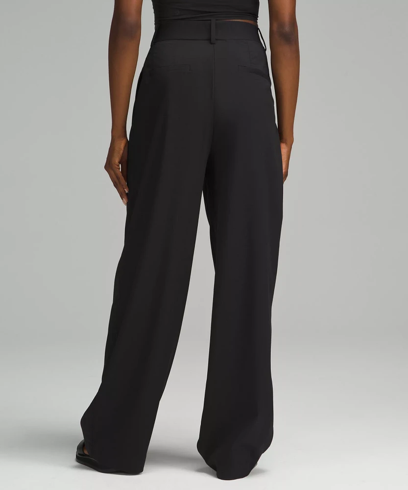 Pleat-Front High-Rise Trouser *Short | Women's Trousers