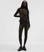 Mesh-Panelled High-Rise Tight 28" *SLNSH Collection | Women's Leggings/Tights