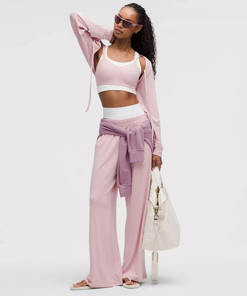 BeCalm Mid-Rise Wide-Leg Pant | Women's Pants