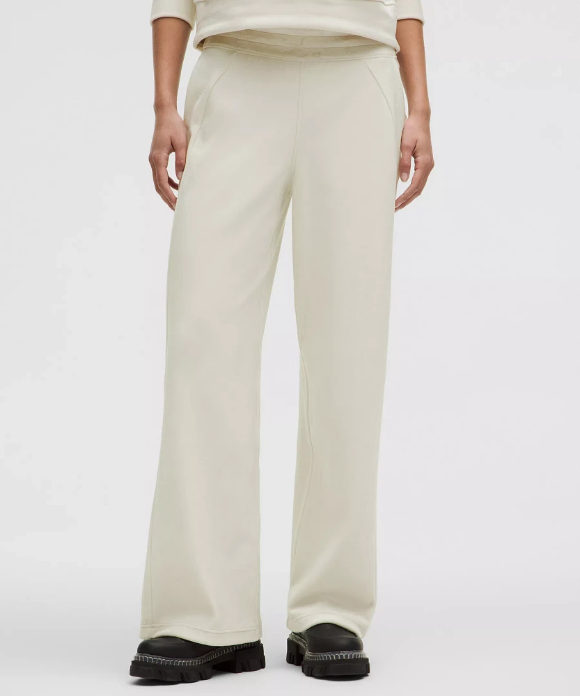 Scuba Mid-Rise Wide-Leg Pant *Velvet | Women's Pants