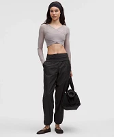 Lightweight Foldover-Waist Jogger | Women's Joggers