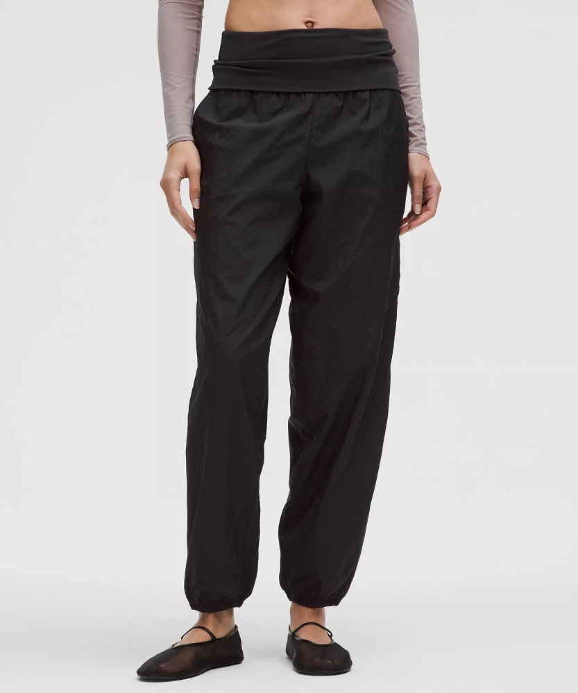 Lightweight Foldover-Waist Jogger | Women's Joggers