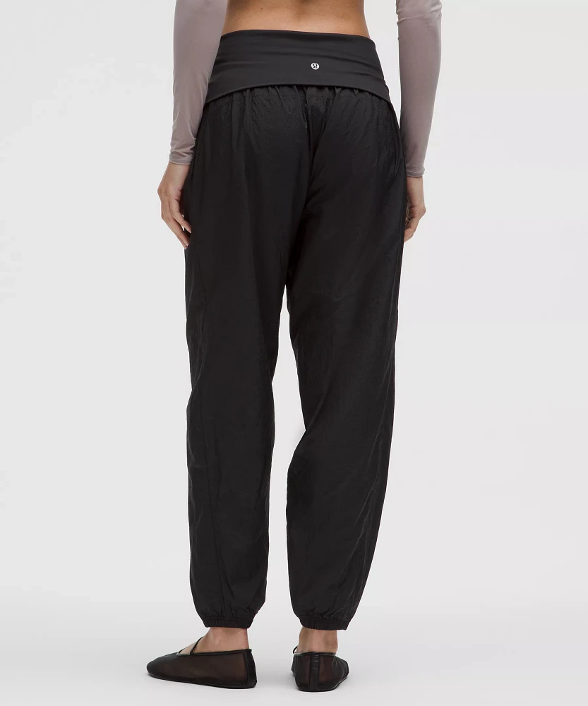 Lightweight Foldover-Waist Jogger | Women's Joggers