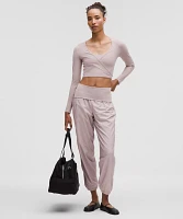 Lightweight Foldover-Waist Jogger | Women's Joggers