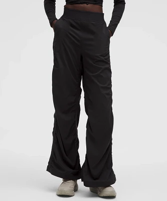 Ruched High-Rise Wide-Leg Pant | Women's Pants