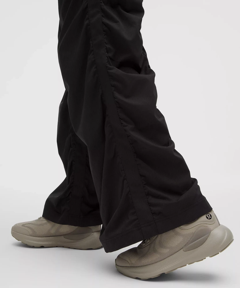 Ruched High-Rise Wide-Leg Pant | Women's Pants