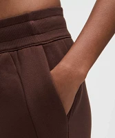 Scuba Mid-Rise Wide-Leg Pant *Short | Women's Sweatpants
