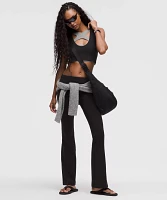 Groove Nulu Foldover-Waist Flared Pant | Women's Leggings/Tights