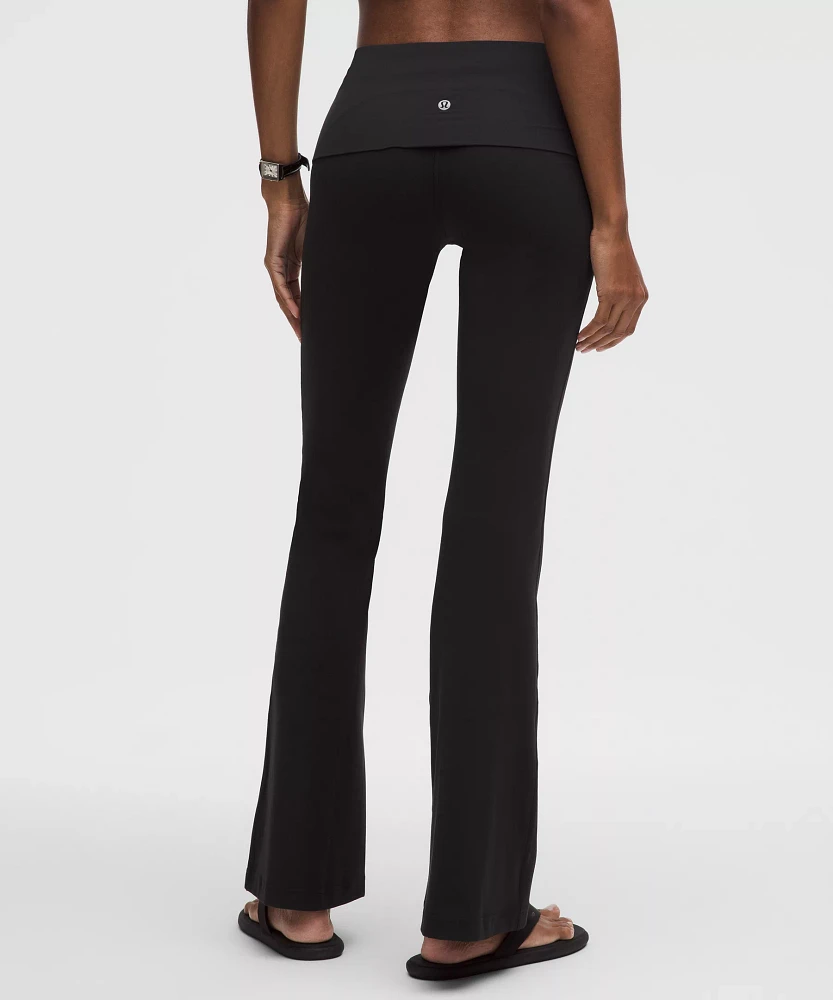 Groove Nulu Foldover-Waist Flared Pant | Women's Leggings/Tights