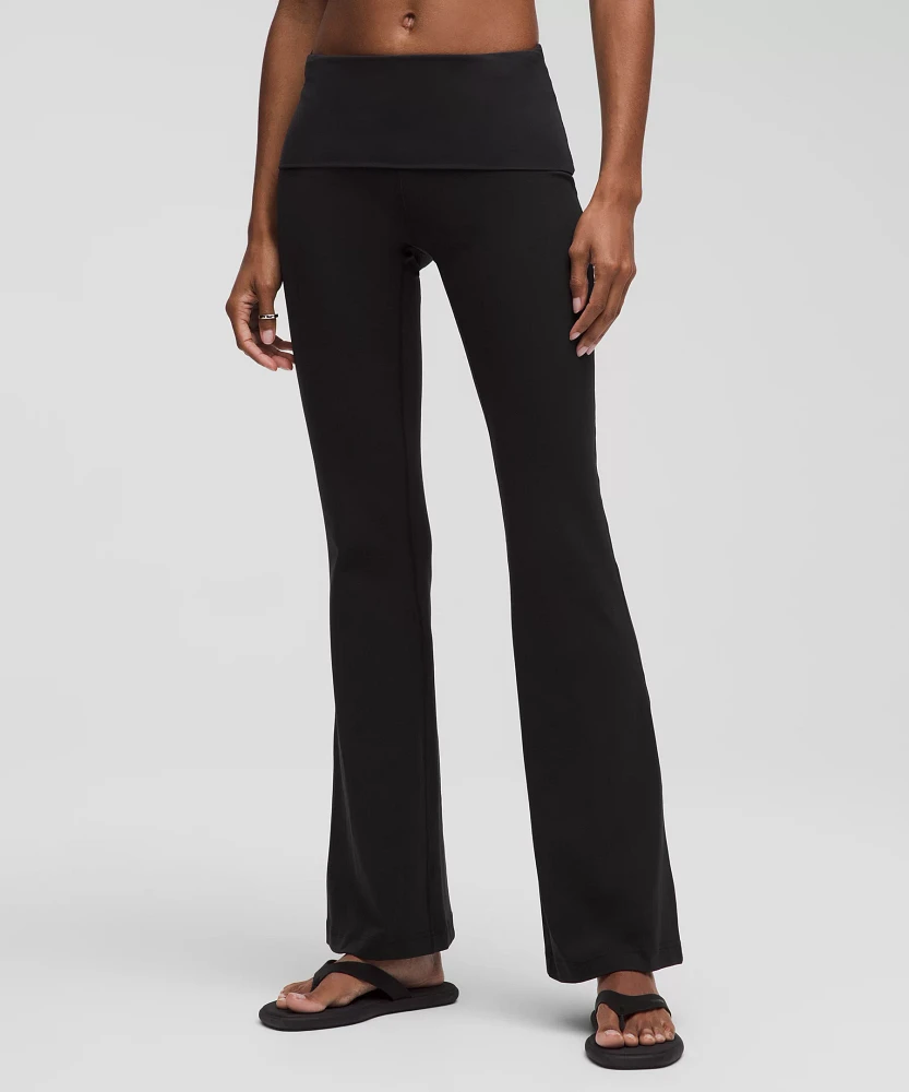 Groove Nulu Foldover-Waist Flared Pant | Women's Leggings/Tights