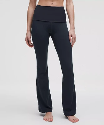 Groove Nulu Foldover-Waist Flared Pant | Women's Leggings/Tights