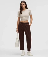 Scuba Mid-Rise Tapered Pant 7/8 Length | Women's Sweatpants