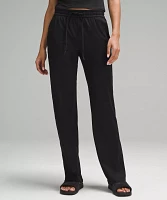 Soft Jersey Straight-Leg Mid-Rise Pant *Tall | Women's Pants