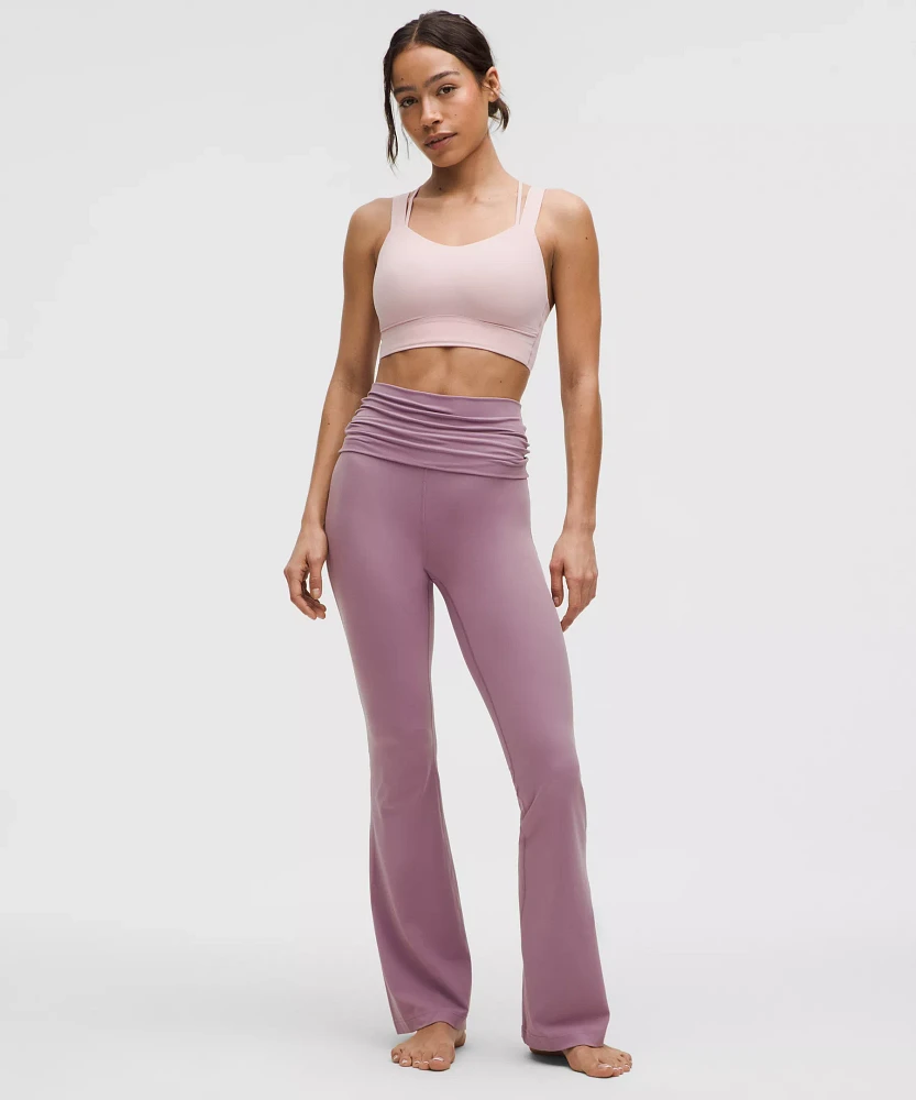 Groove Nulu Foldover-Waist Flared Pant | Women's Leggings/Tights