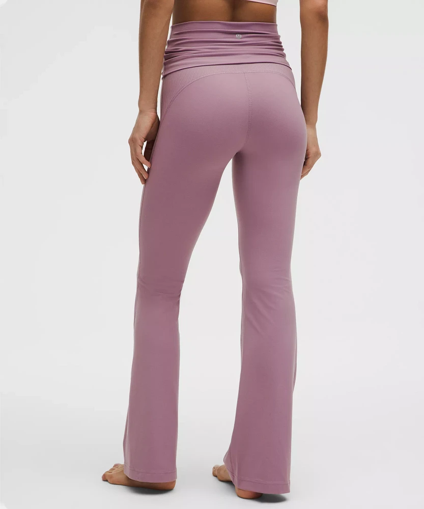Groove Nulu Foldover-Waist Flared Pant | Women's Leggings/Tights