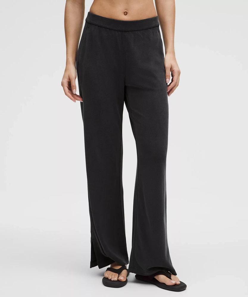 Softstreme High-Rise Wide-Leg Pique Pant *Regular | Women's Pants