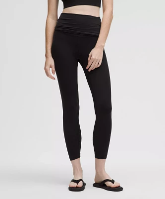 Groove Nulu Foldover-Waist Tight 25" | Women's Leggings/Tights