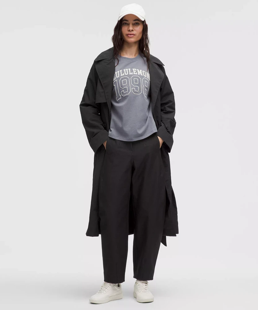 Utilitech Twill Mid-Rise Barrel-Leg Pant | Women's Trousers