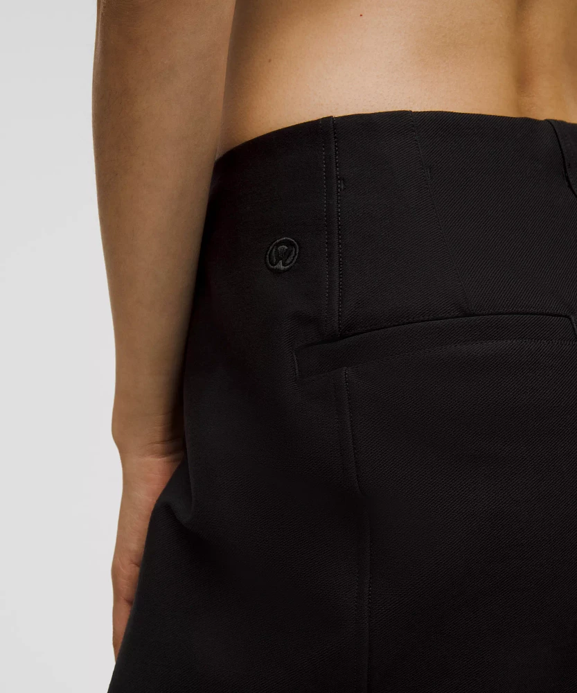Utilitech Twill Mid-Rise Barrel-Leg Pant | Women's Trousers