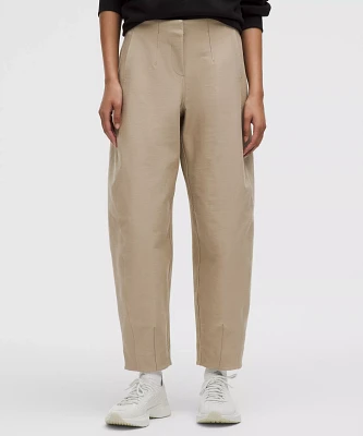 Utilitech Twill Mid-Rise Barrel-Leg Pant | Women's Trousers