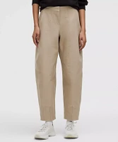 Utilitech Twill Mid-Rise Barrel-Leg Pant | Women's Trousers