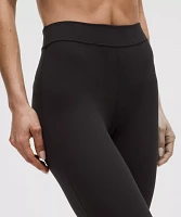 Groove High-Rise Notched-Hem Crop 15" | Women's Capris