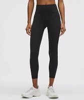 Wunder Train Mesh Panel High-Rise Tight 25" | Women's Leggings/Tights