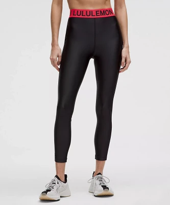 Satin Shine High-Rise Train Tight 25.5" | Women's Leggings/Tights