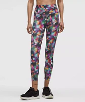 Wunder Train Mesh Panel High-Rise Tight 25" *Pride | Women's Leggings/Tights