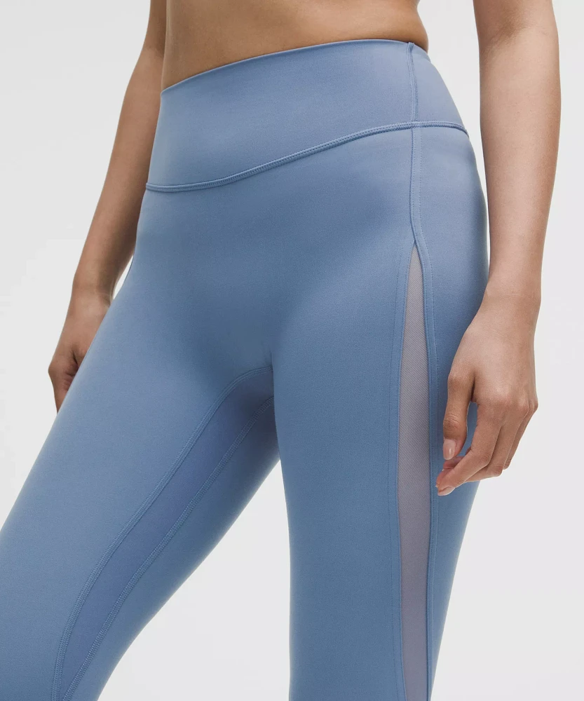 Nulu High-Rise Mesh-Panel Tight 25" | Women's Leggings/Tights