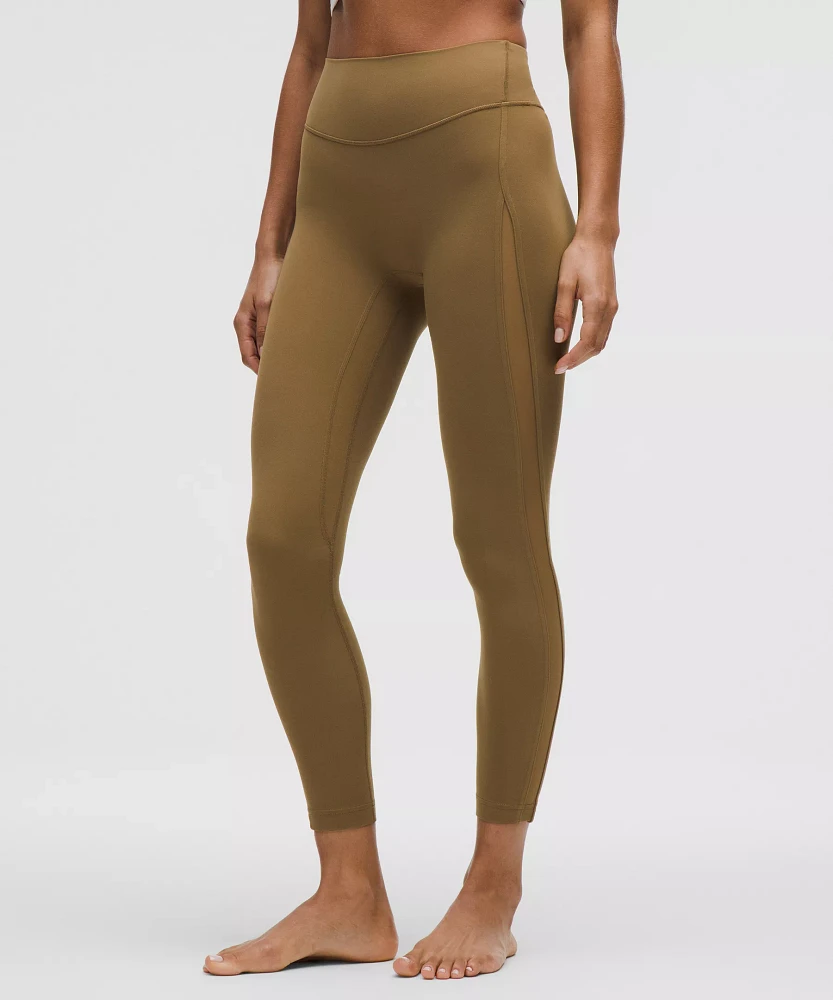 Nulu High-Rise Mesh-Panel Tight 25" | Women's Leggings/Tights