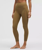 Nulu High-Rise Mesh-Panel Tight 25" | Women's Leggings/Tights