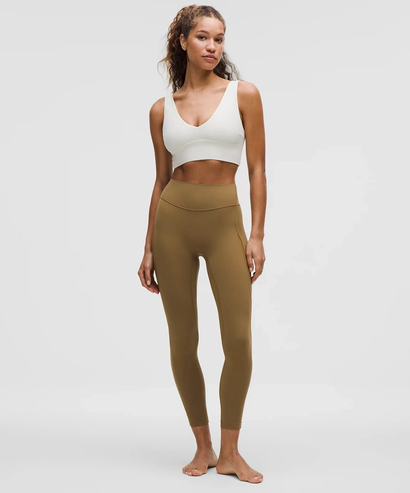 Nulu High-Rise Mesh-Panel Tight 25" | Women's Leggings/Tights