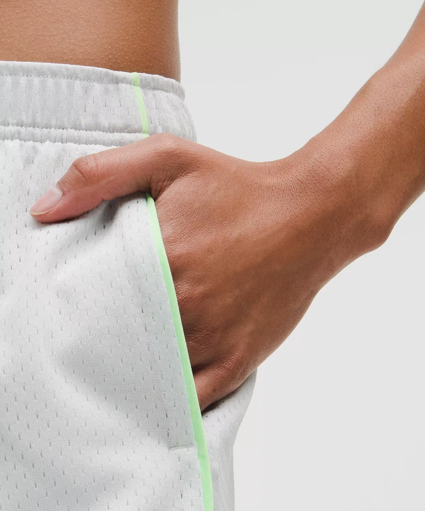 Mesh High-Rise Wide-Leg Training Pant | Women's Pants