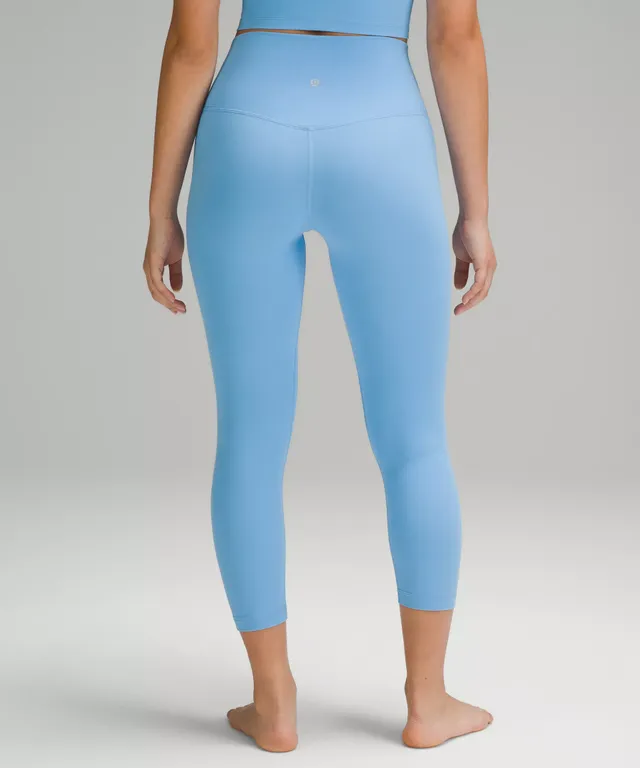 lululemon Align™ High-Rise Short 8, Diamond Dye Silver Blue Tidewater  Teal Graphite Grey