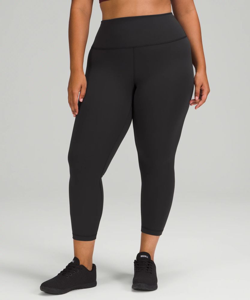 lululemon athletica, Pants & Jumpsuits, Lululemon Align Crop 23 Size  Black