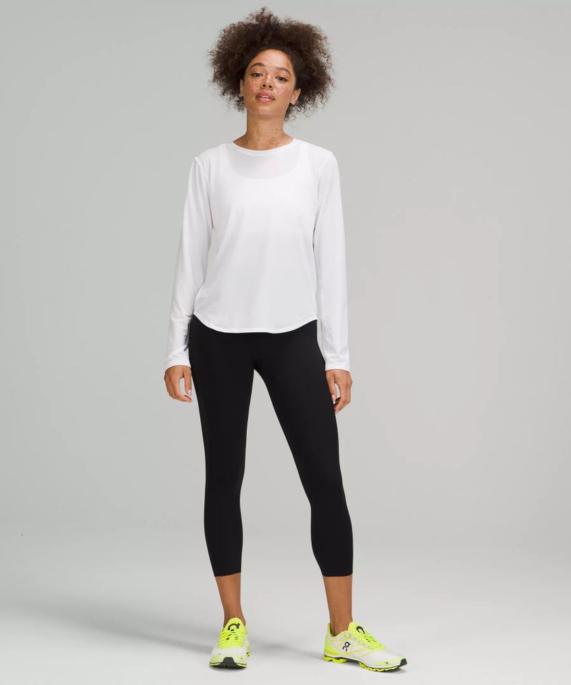 Base Pace High-Rise Crop 23" | Women's Capris